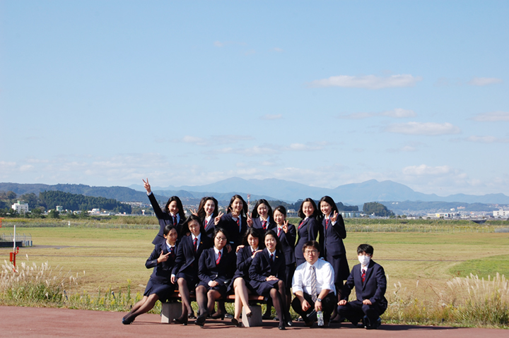 仙台空港臨空公園 進入灯見学 エアポートビジネス科 東日本航空専門学校